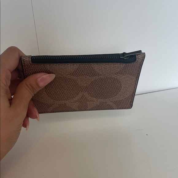 Brown Patterned Zip Pouch - Picture 2 of 6